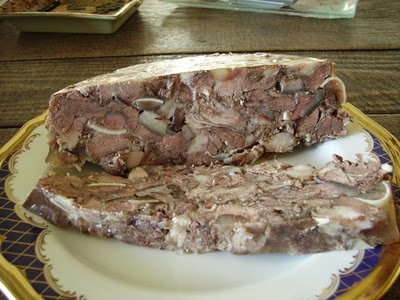 La receta del pastel de cabeza de cerdo